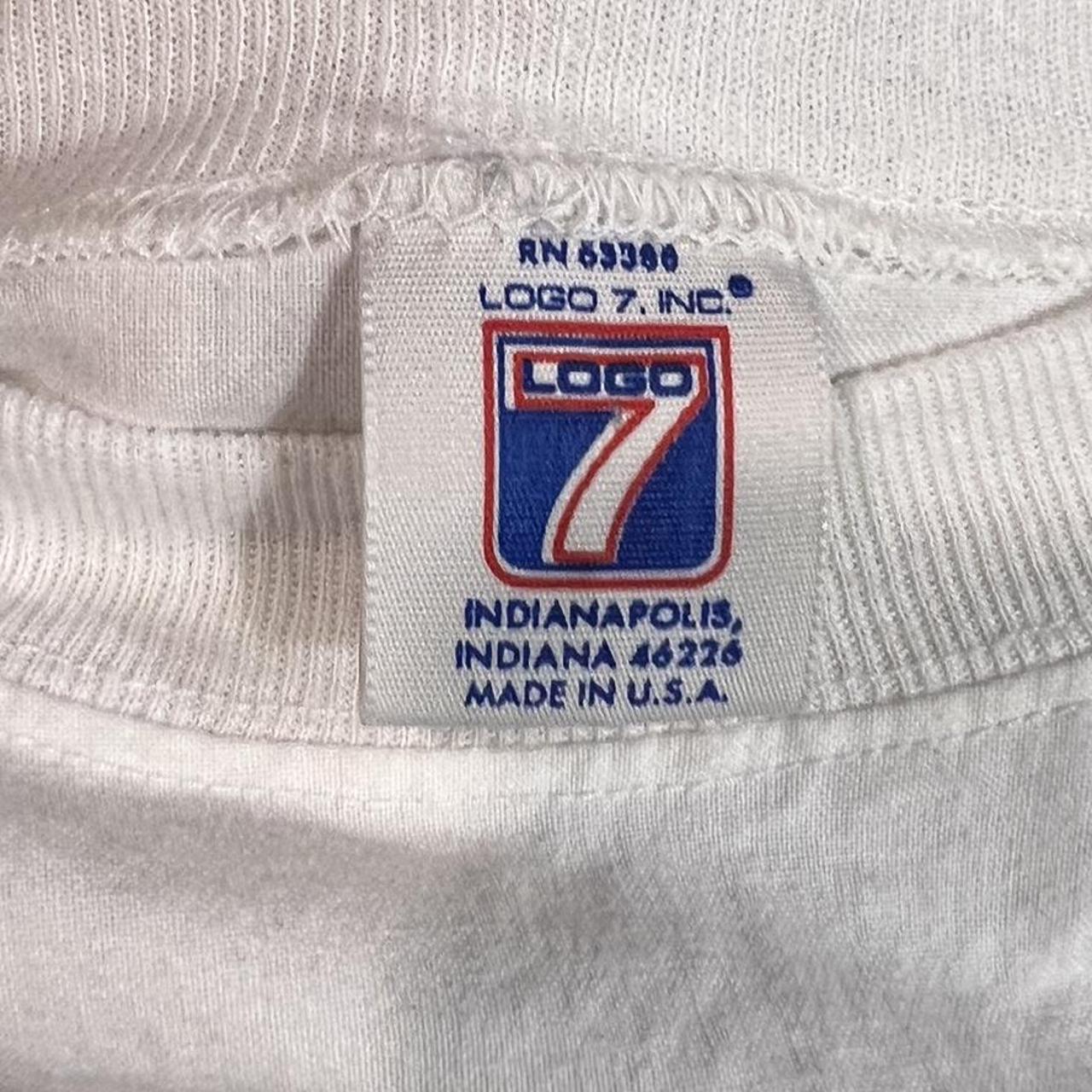 Vintage Chicago Cubs Logo 7 Pinstripe T-Shirt Size Large 1989 80s MLB –  Throwback Vault