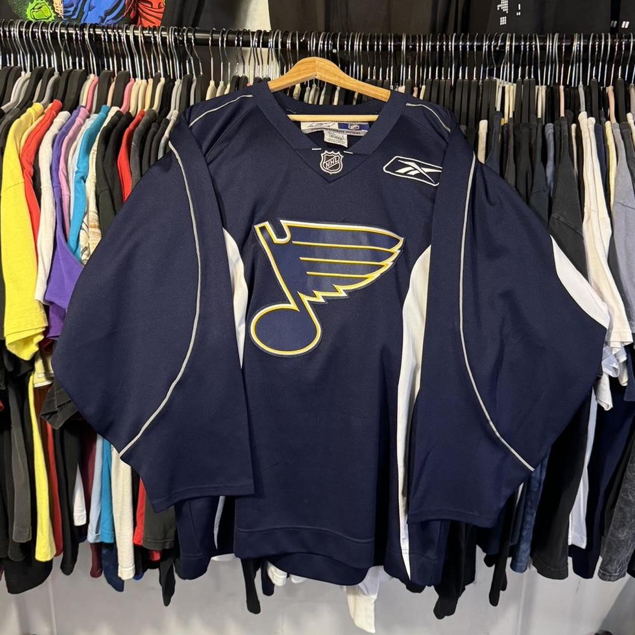 Reebok st louis blues cheap practice jersey