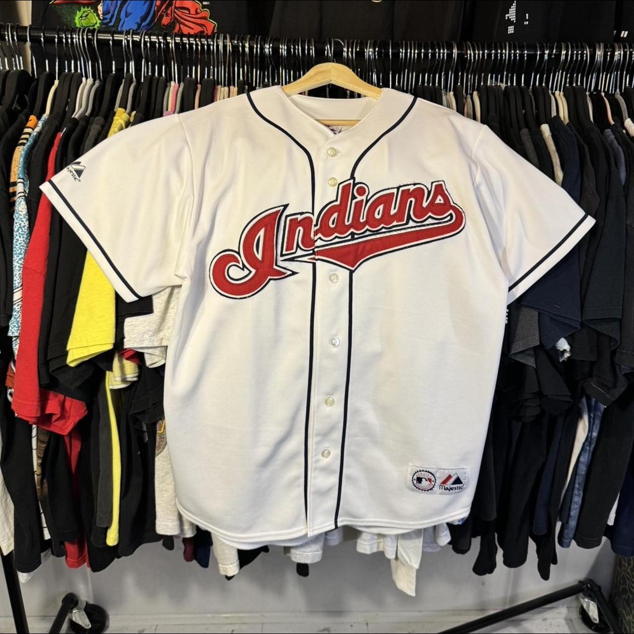 Cleveland indians jersey sales vintage