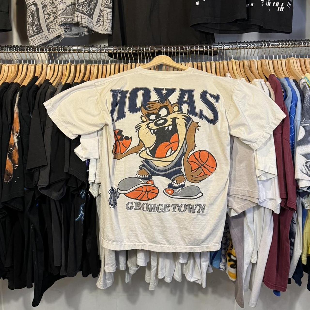 Rare Vintage 90's Looney Tunes Georgetown Hoyas Taz | Depop