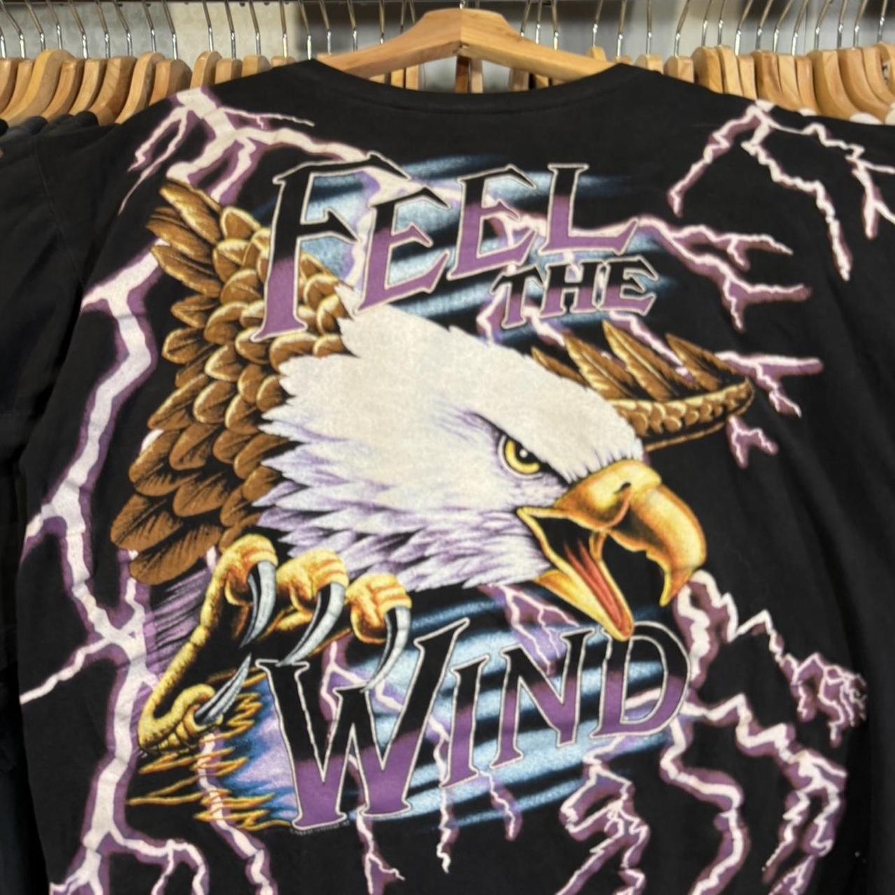 Rare Vintage 90's American Thunder Eagle Lightening | Depop