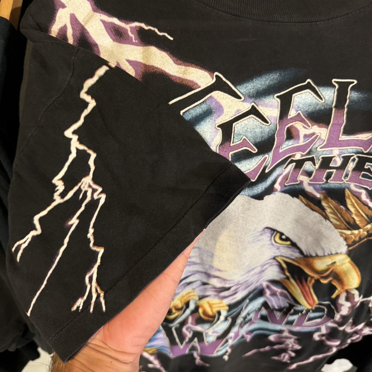 Rare Vintage 90's American Thunder Eagle Lightening | Depop