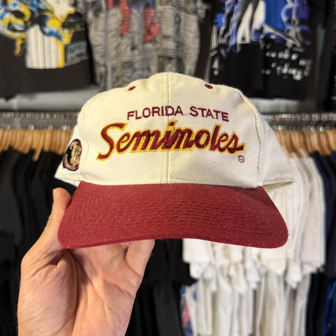 Vintage Sports Specialties Script FSU hotsell Seminoles Script Hat 90s