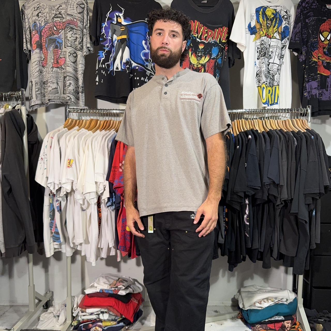 Vintage 1994 Harley Davidson “Against the Wind” | Depop