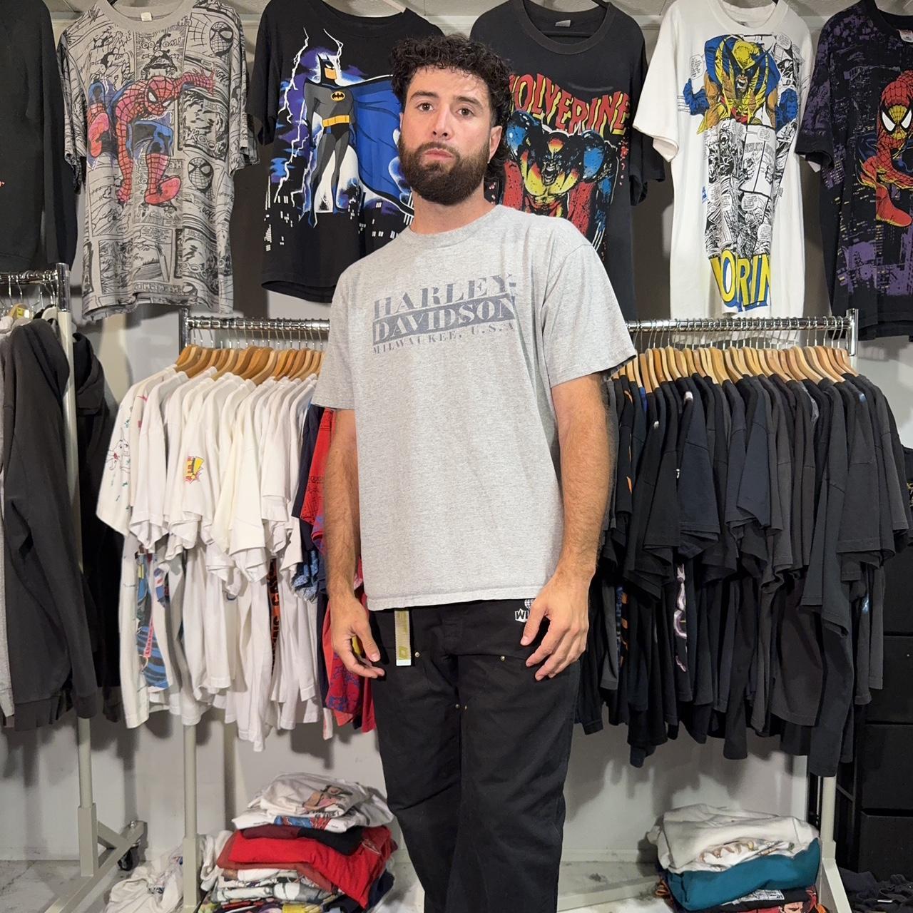 Vintage 1994 Harley Davidson “Against the Wind” | Depop