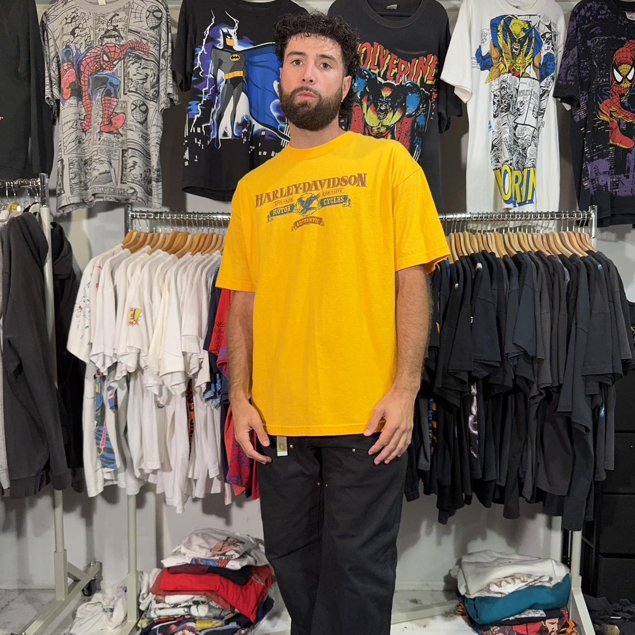 Vintage 1994 Harley Davidson “Against the Wind” | Depop