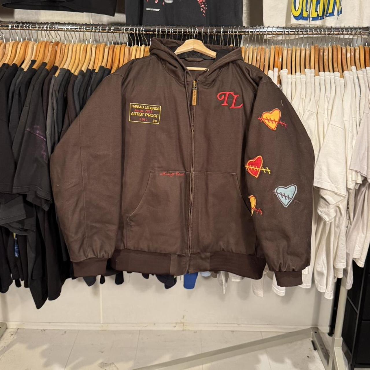 Threadless Men's Jacket - Brown/Multi - XL – Vint… - image 1