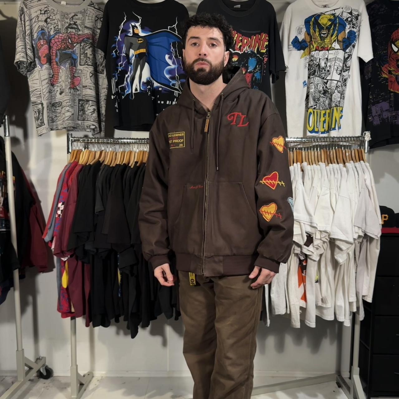 Threadless Men's Jacket - Brown/Multi - XL – Vint… - image 6