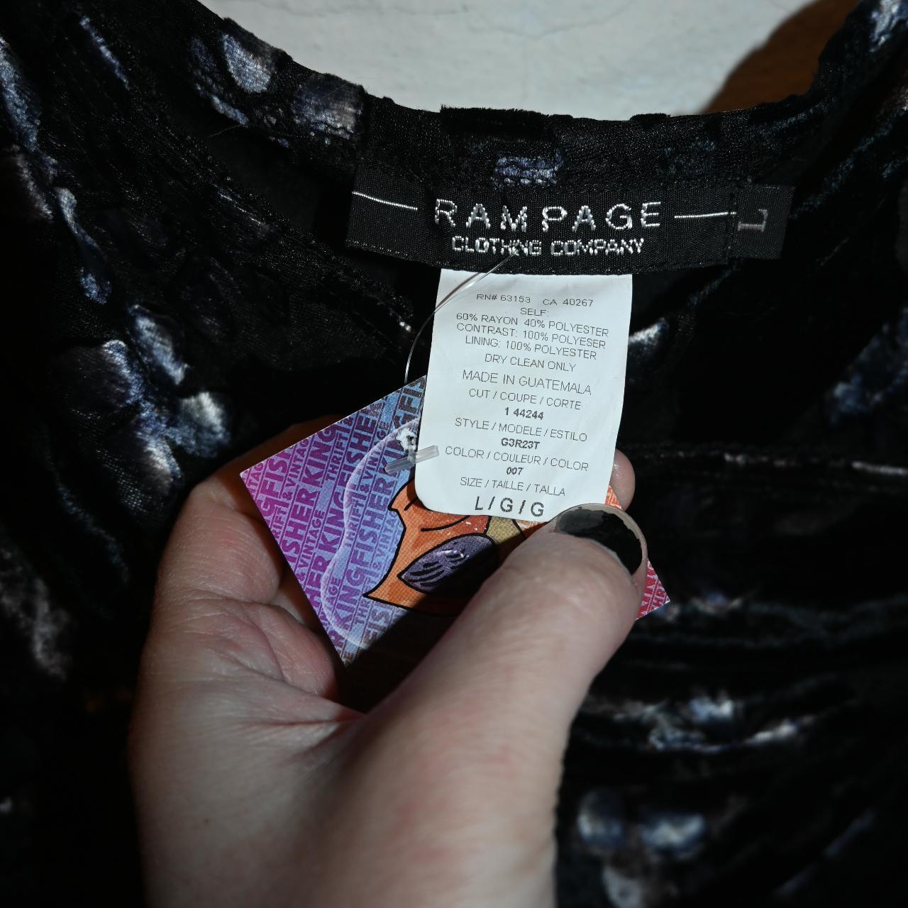 Rampage Women's Black and Grey Dress (2)