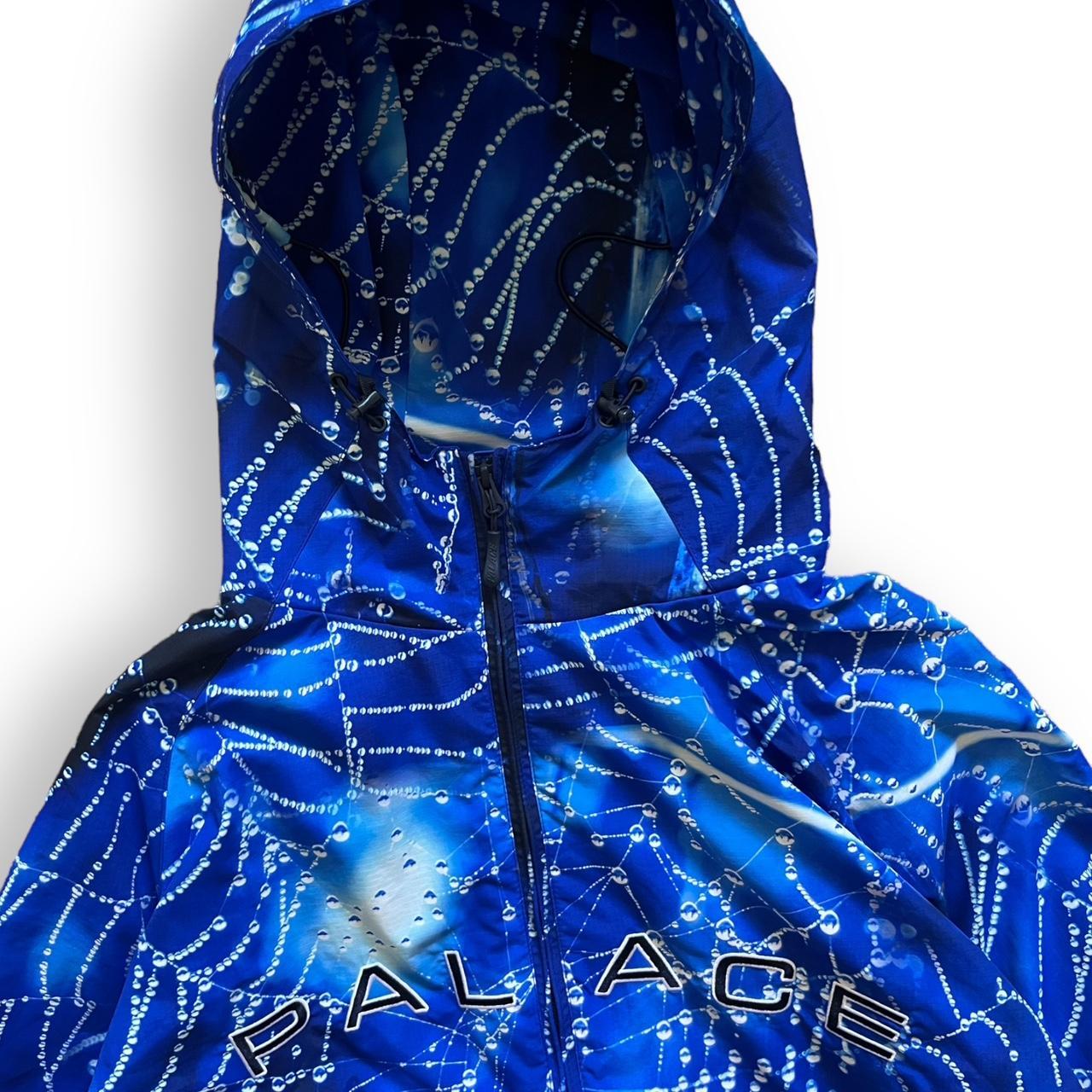 Palace Arc Shell Hooded Spider Web Reflective  | Depop