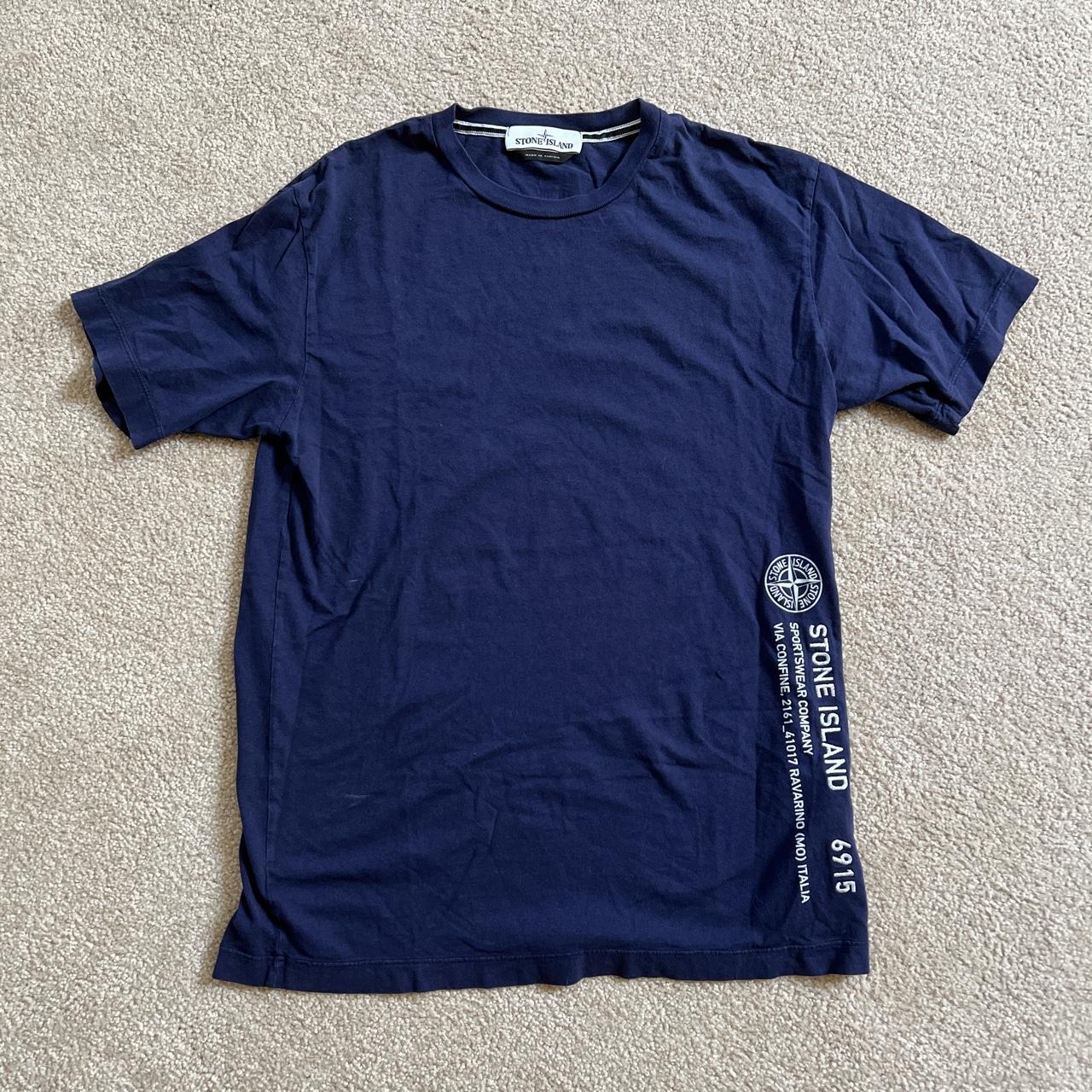 Stone Island Men's Navy T-shirt