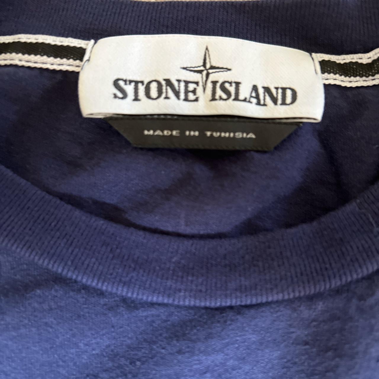 Stone Island Men's Navy T-shirt (4)