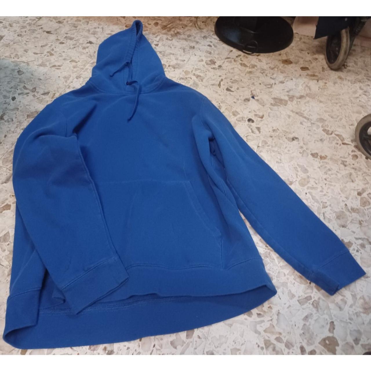 Tek Gear Womens Hooded Sweatshirt XL Royal Blue Big - Depop