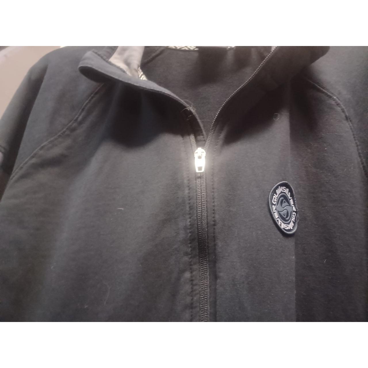 Quicksilver Light Athletic Jacket Small Full Zip Depop