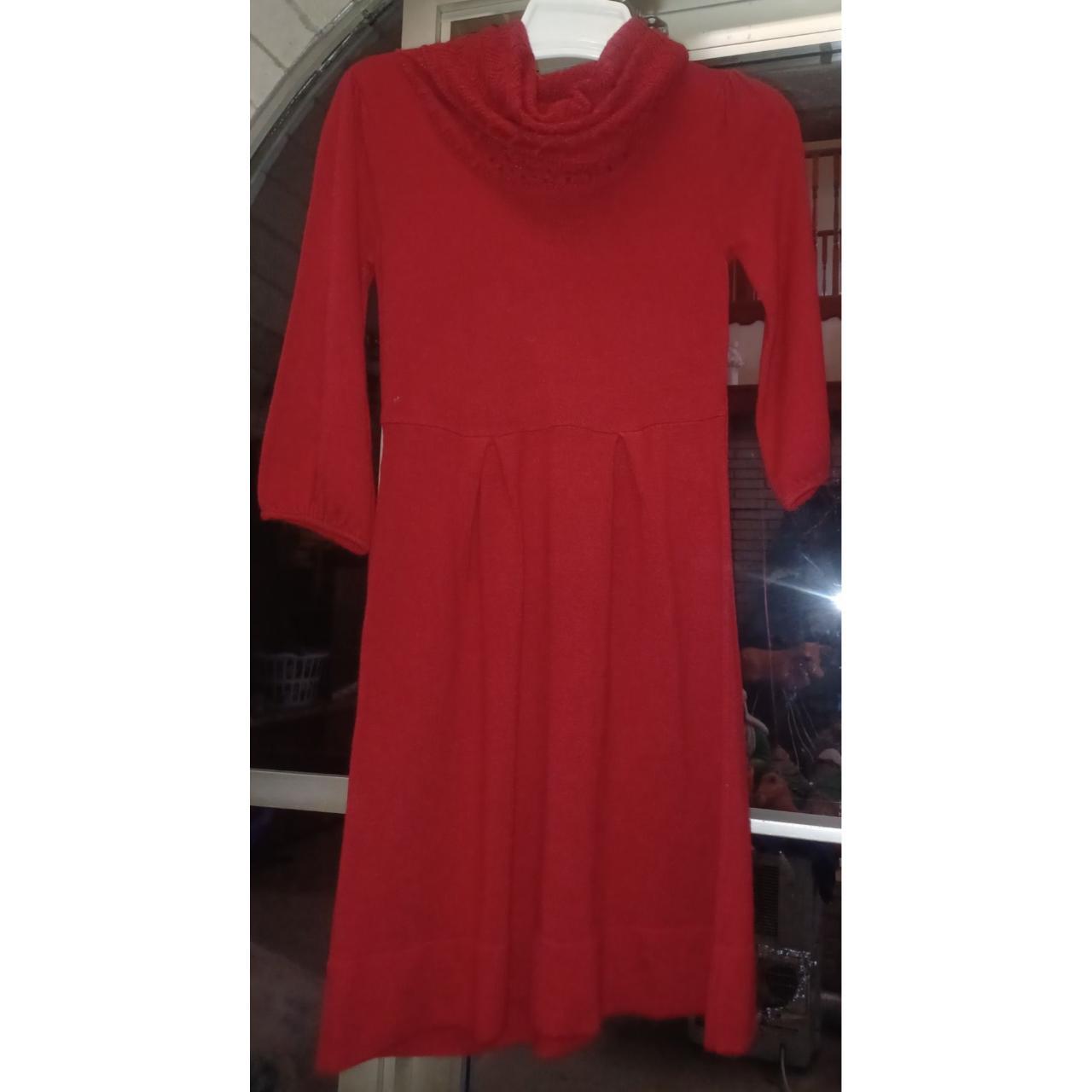 Alyx Women s Sweater Dress Petite Small Red The Depop