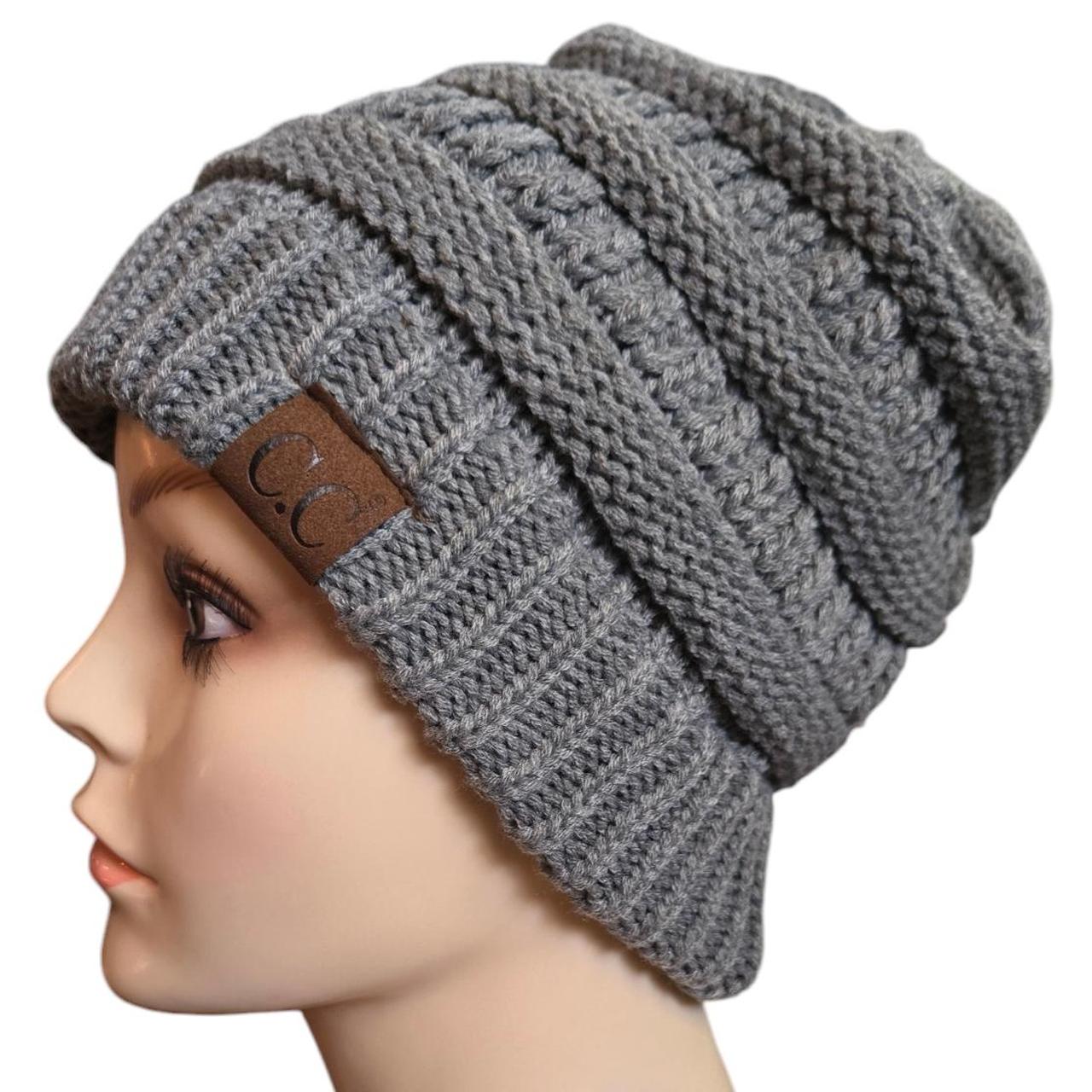 Source Unknown Women's Hat - Grey – CC Beanie in … - image 1