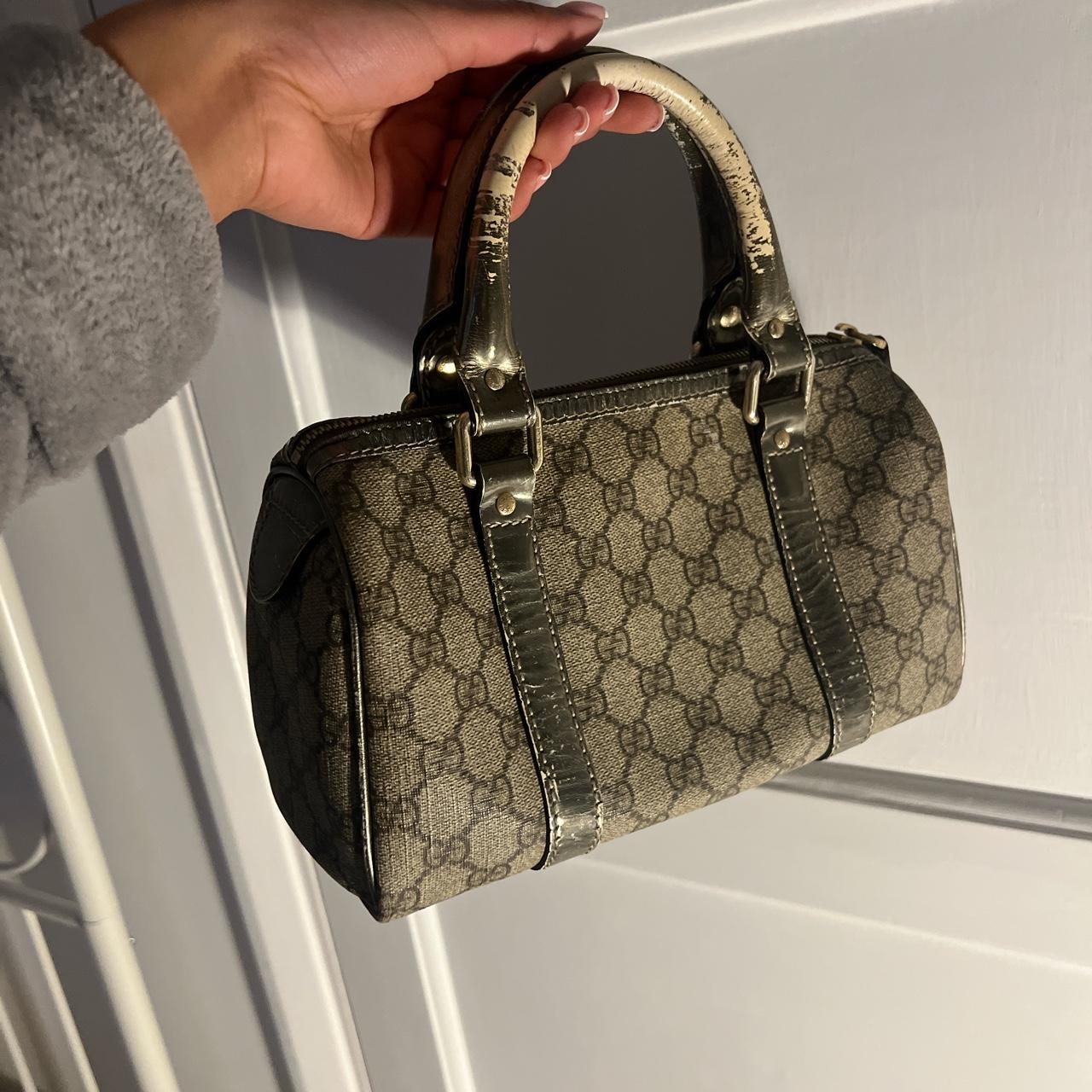 100% authentic vintage Gucci mini bowling bag... - Depop