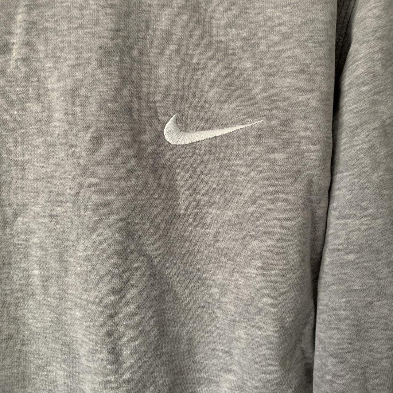Grey Nike Jumper Size - Medium This piece has... - Depop