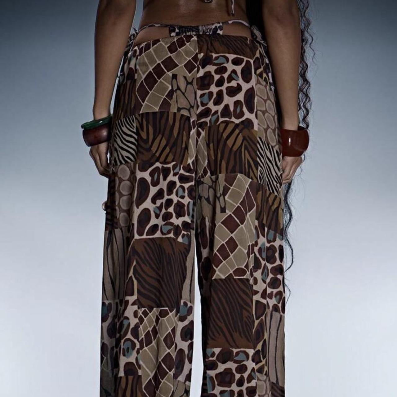 Women's Costume - Brown/Multi – Boho patchwork fe… - image 2