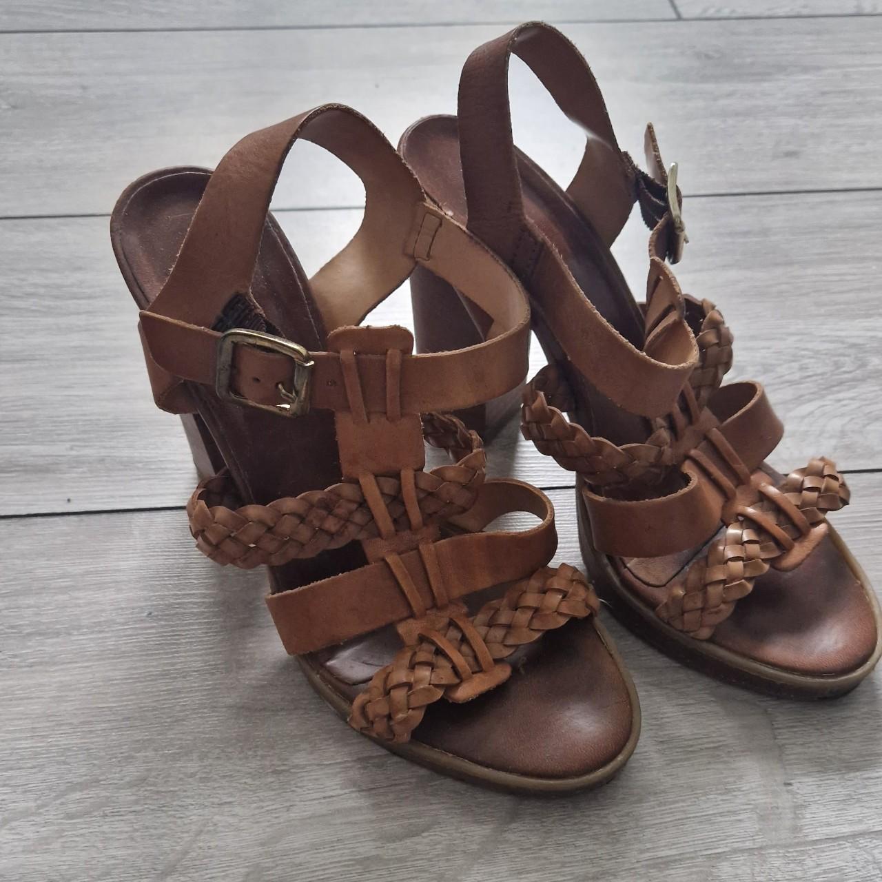 carvela snakeskin sandals