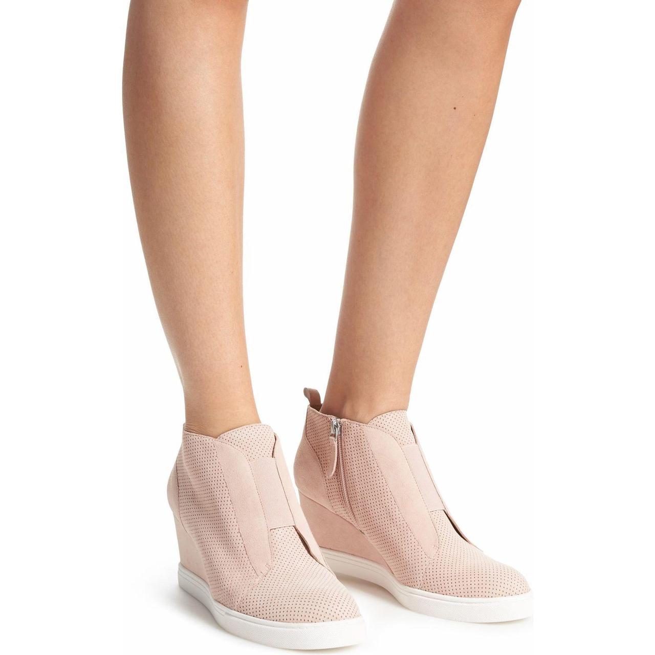 Linea paolo wedge outlet booties