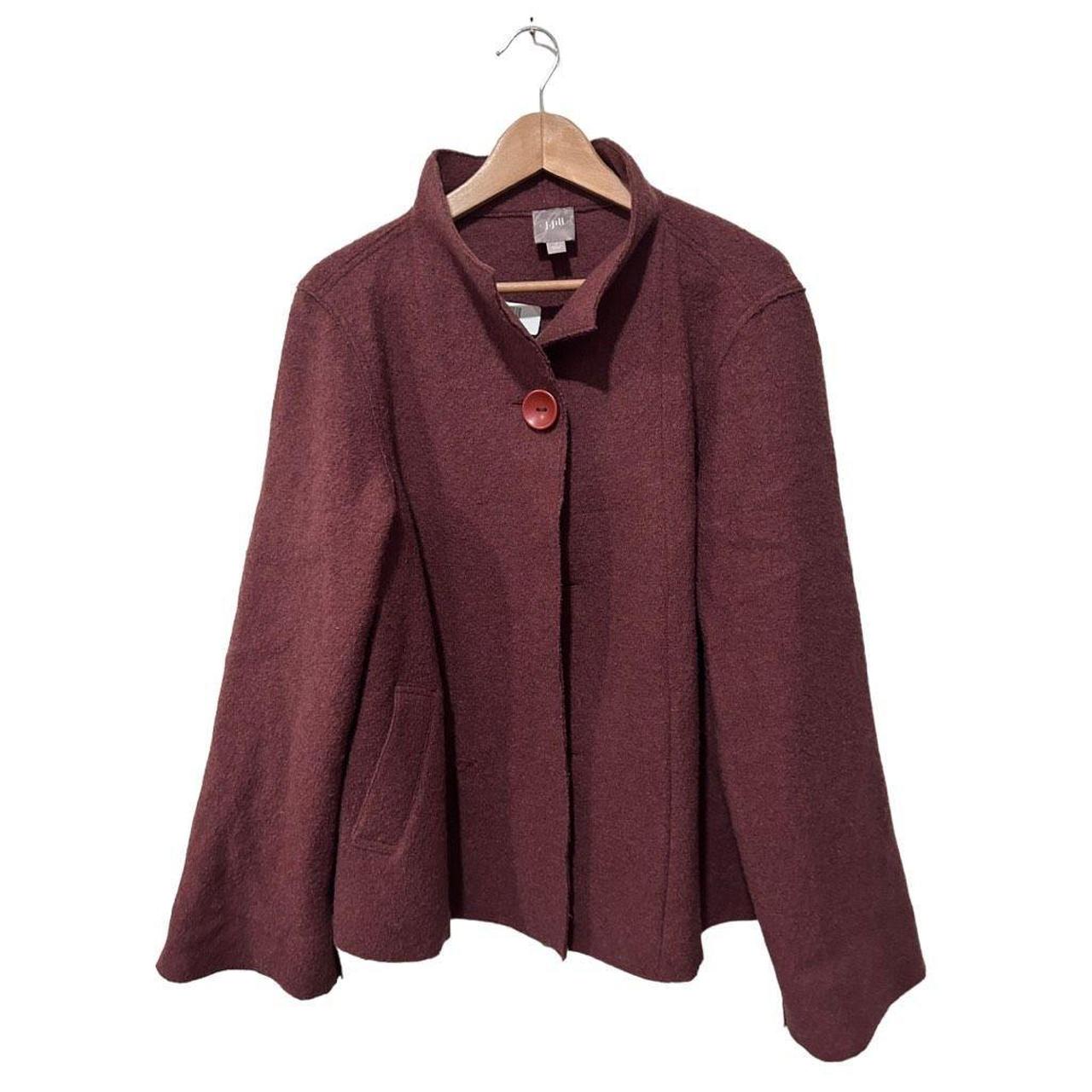 J jill wool store coat