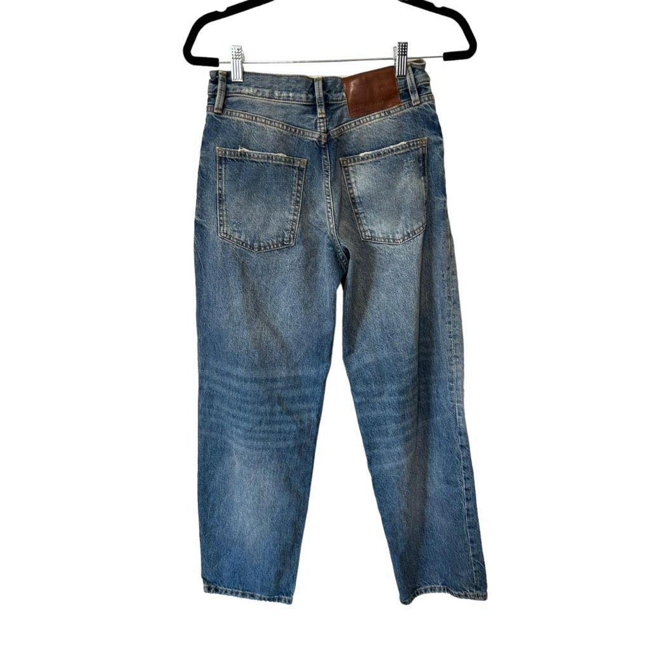 Zara The New Daddy Signature Denim Size 4 Wide | Depop