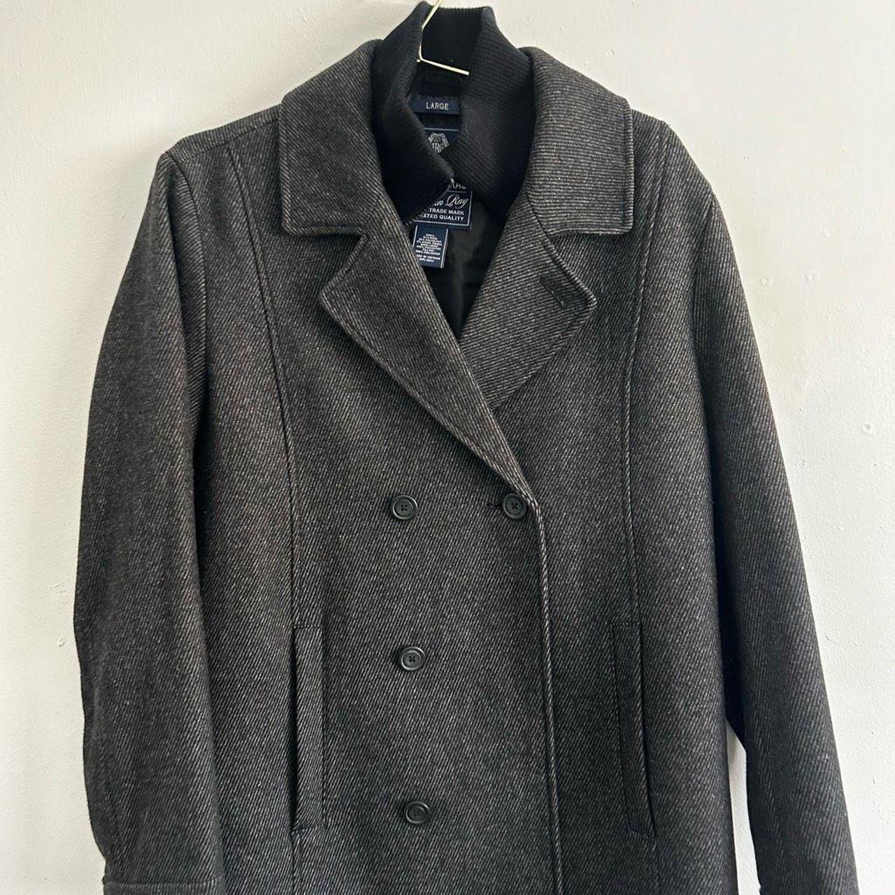 American Rag Cie Wool Blend Full Zip Peacoat Women s. Depop