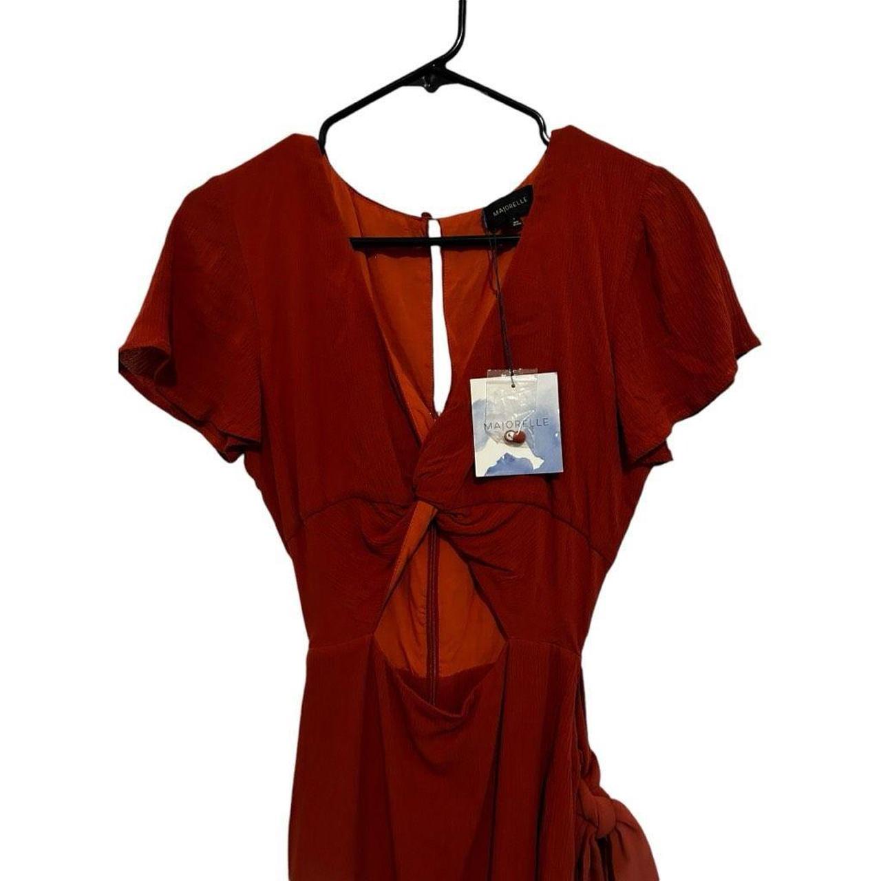 Majorelle Revolve Evelyn Dress Terracotta Depop