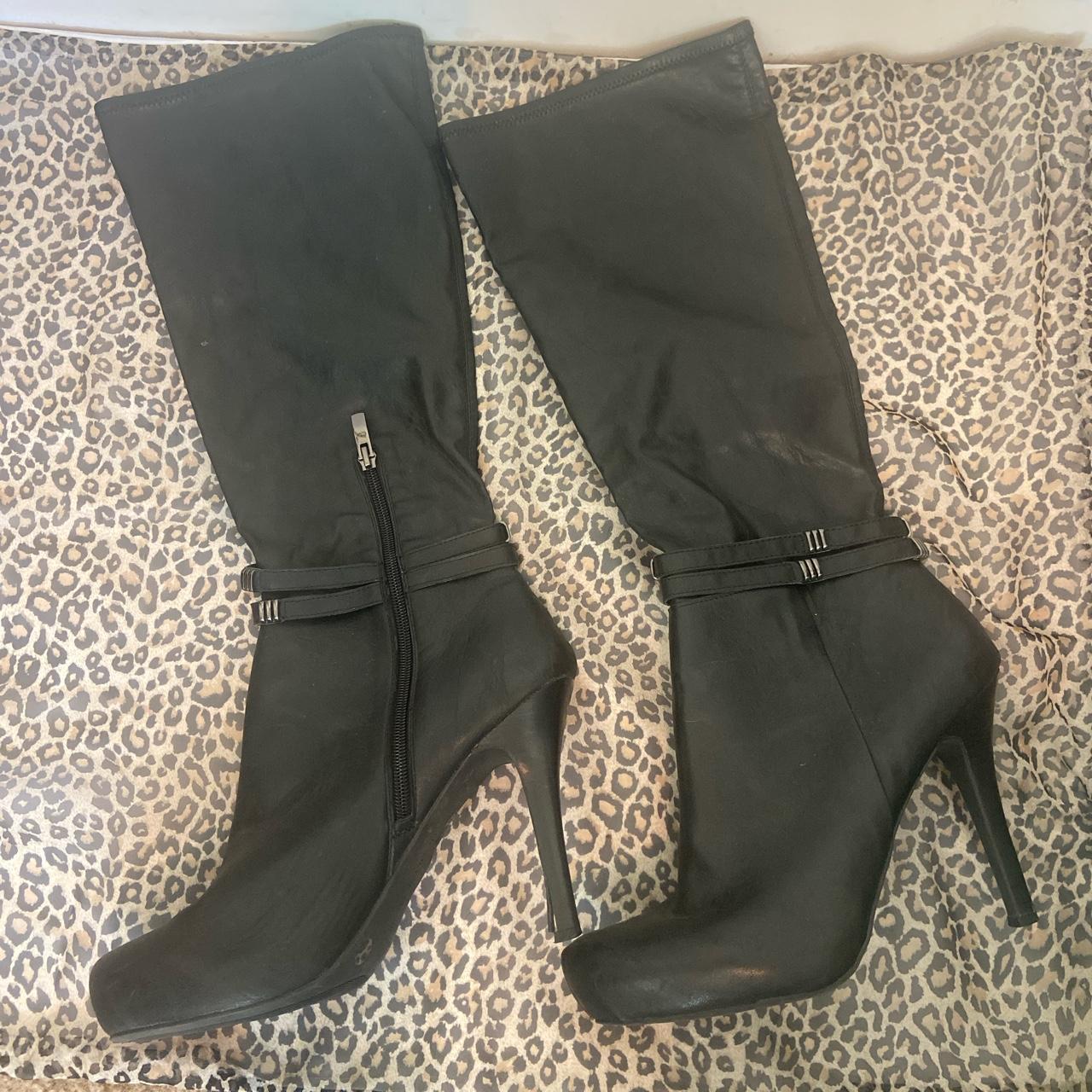 BCBGeneration Women's Black Boots | Depop