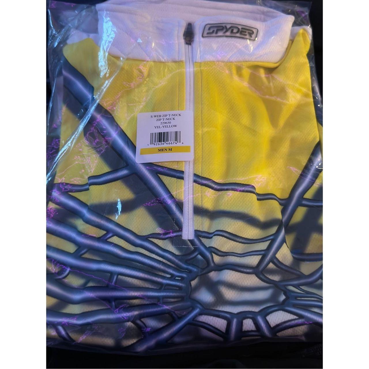 Supreme@/Spyder Web Half Zip Pullover “yellow” Brand... - Depop