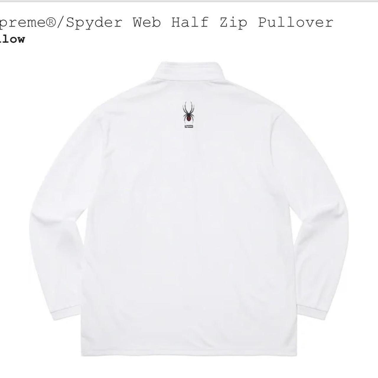 Supreme@/Spyder Web Half Zip Pullover “yellow”, Brand...