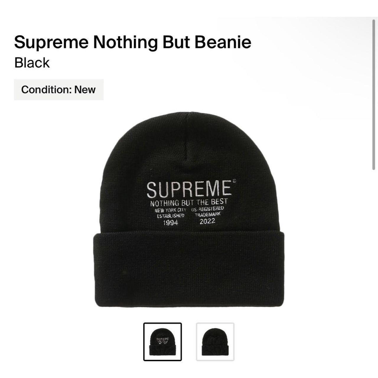 RED SUPREME USA BEANIE ✿no flaws ✿FREE TRACKED US - Depop