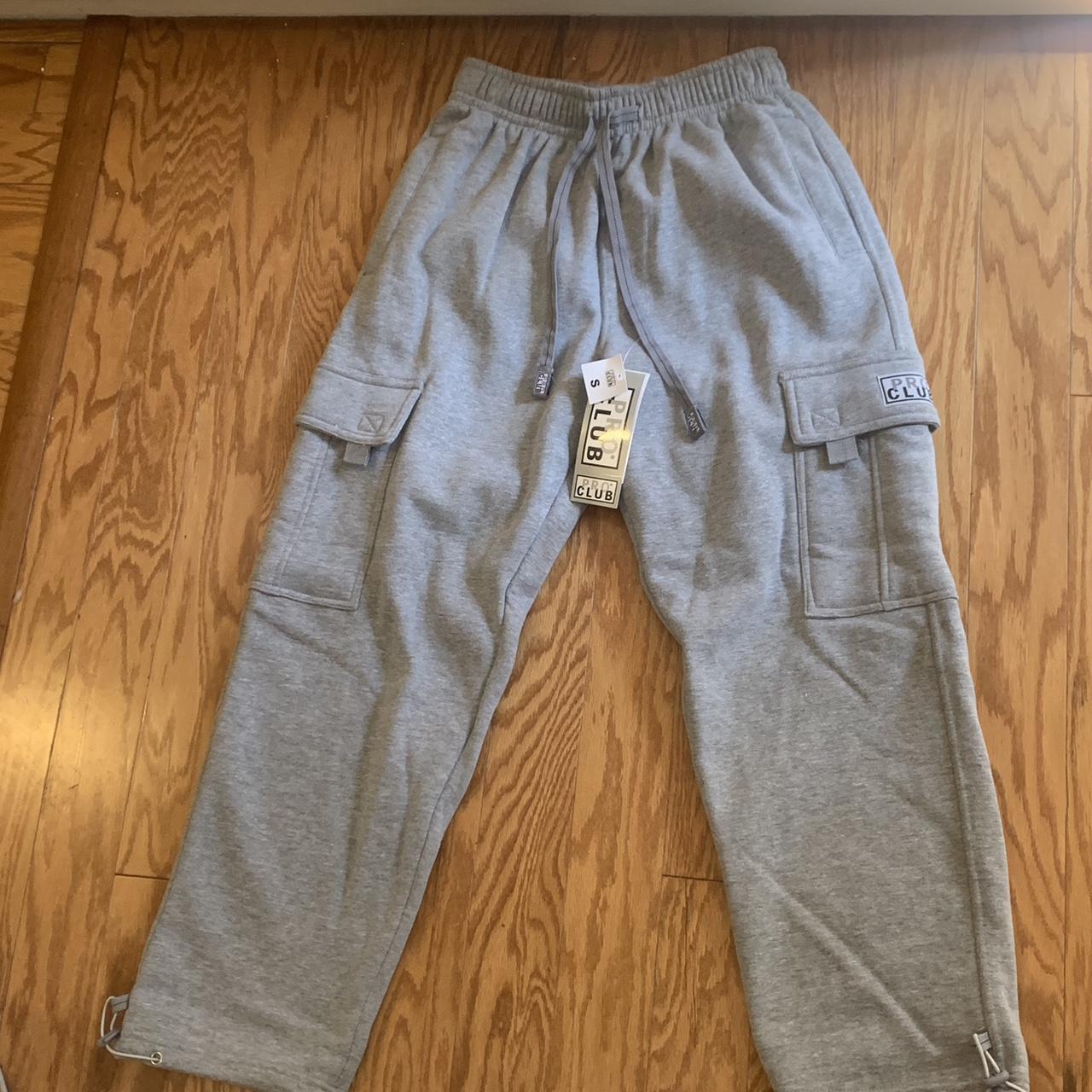 Pro Club Cargo Sweatpants size Small This is a... - Depop