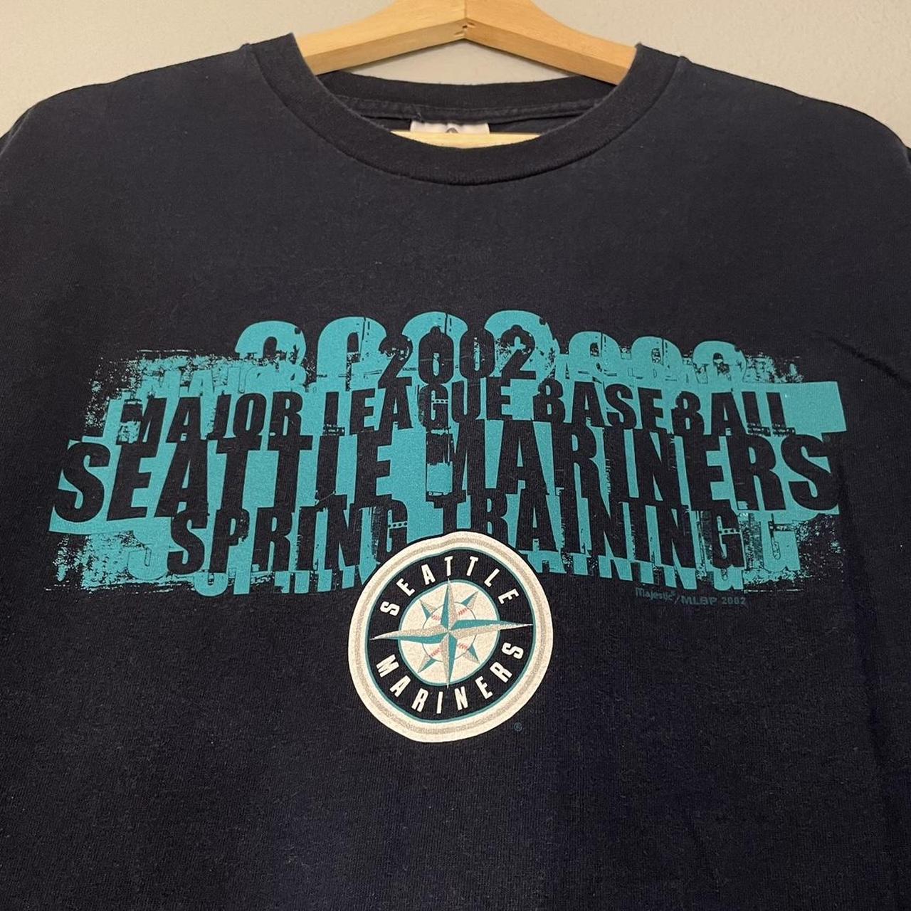 Y2K Seattle Mariners Spring Training 2003 Spellout - Depop