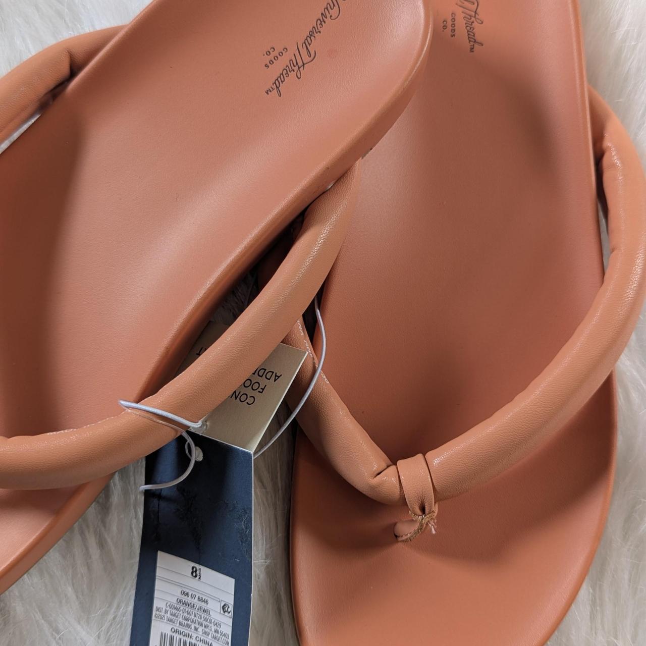 Universal Thread Women's Flip flops - Tan/Orange … - image 6
