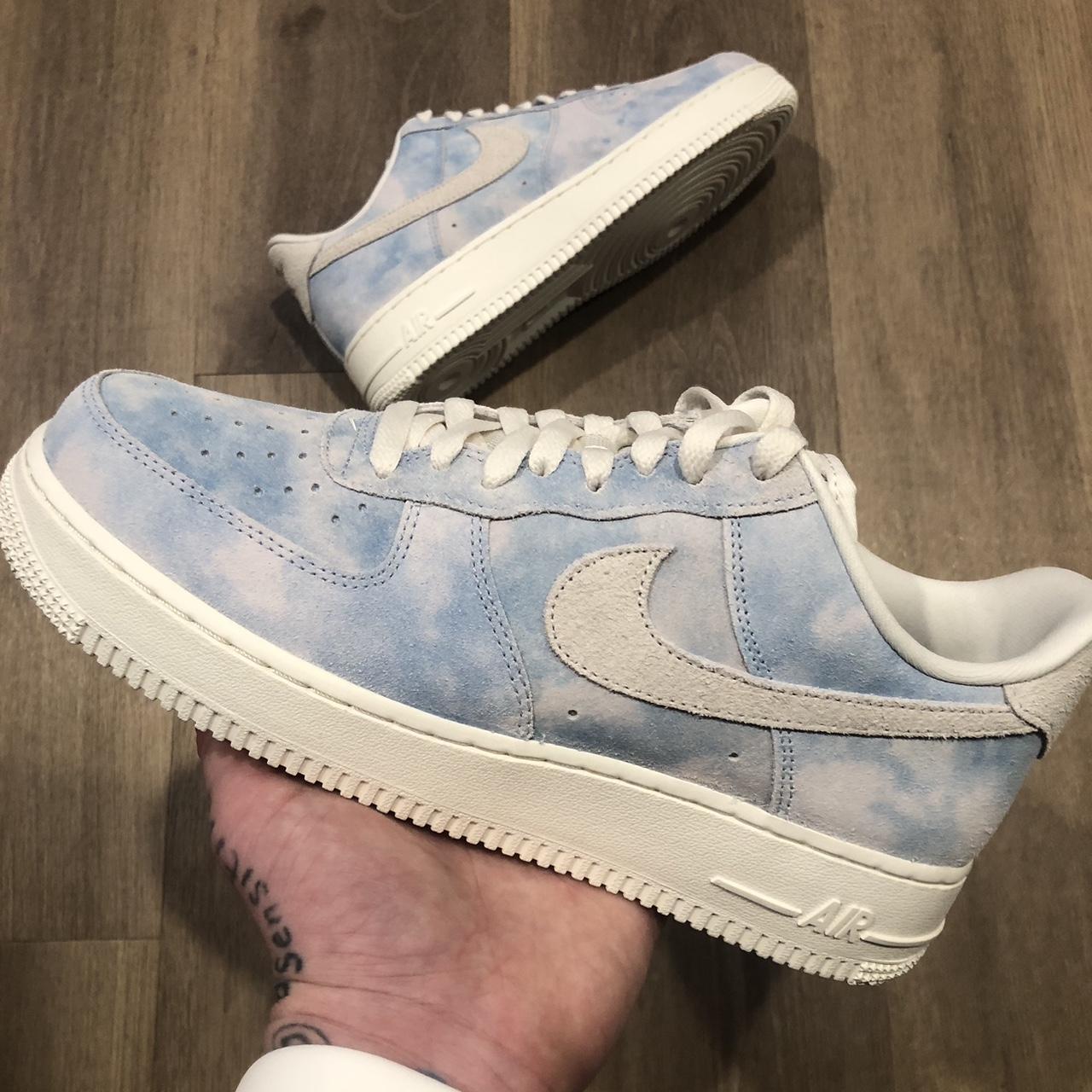 Air force 1 womens blue outlet velvet