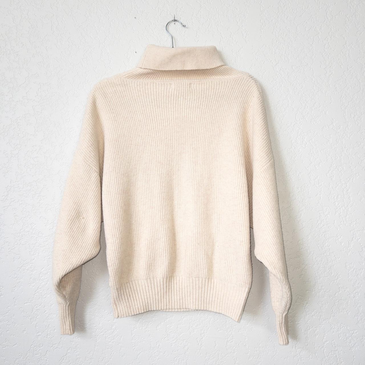 Molly Bracken Blush Turtleneck Sweater Size... - Depop