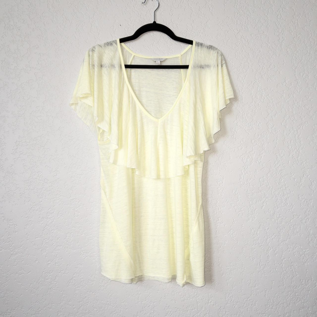 Vintage #Lucky #Brand #Shirt Womens Large Yellow - Depop