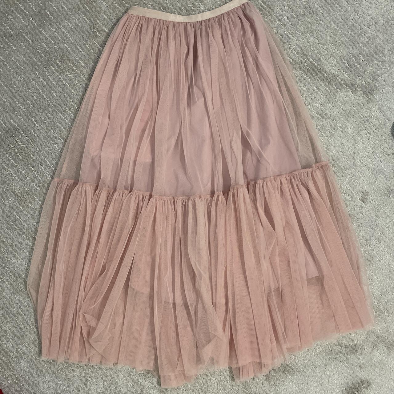 Pink midi ballet skirt best sale