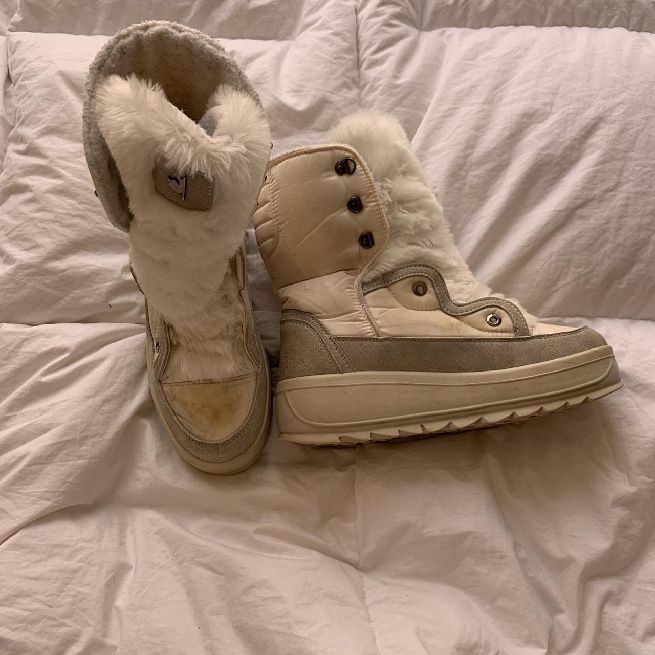 pajar white snow boots
