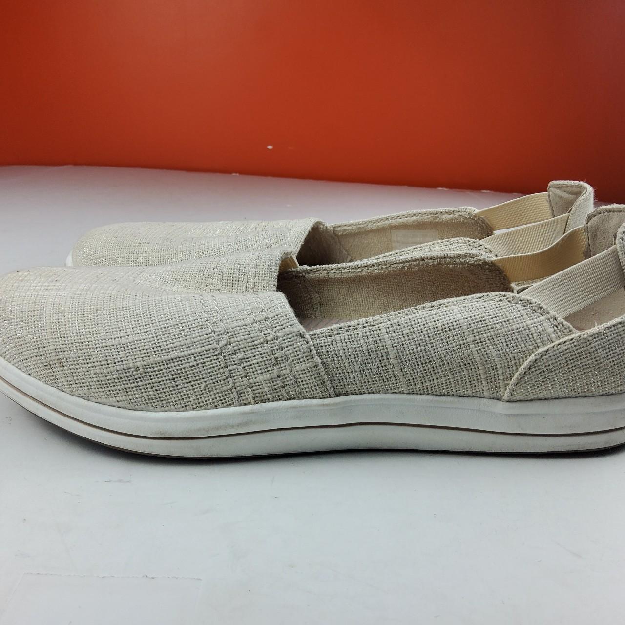 Clarks ladies slip on hot sale trainers