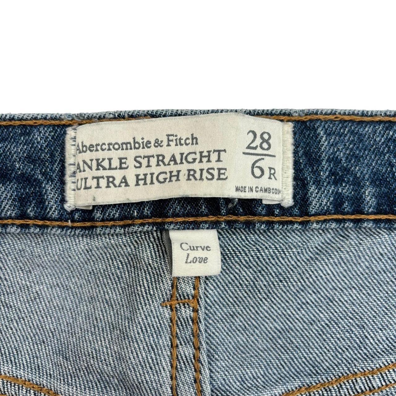 Abercrombie & Fitch Women's Distressed Jeans - Bl… - image 8