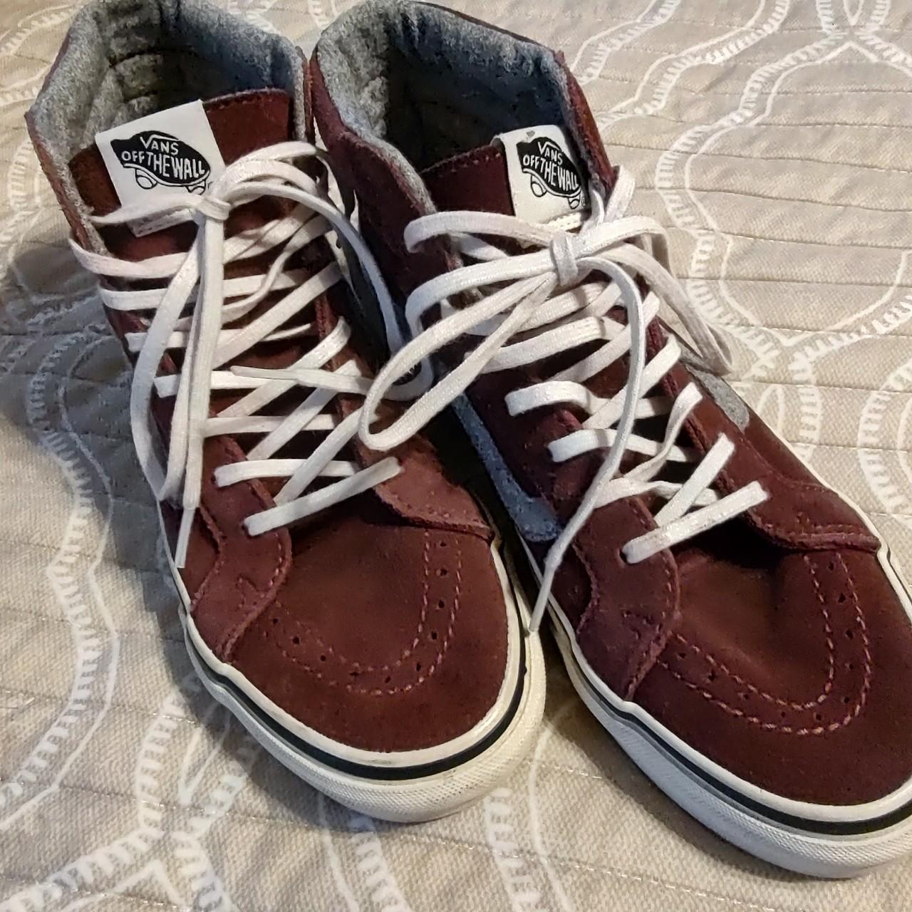 Leather deals vans sale