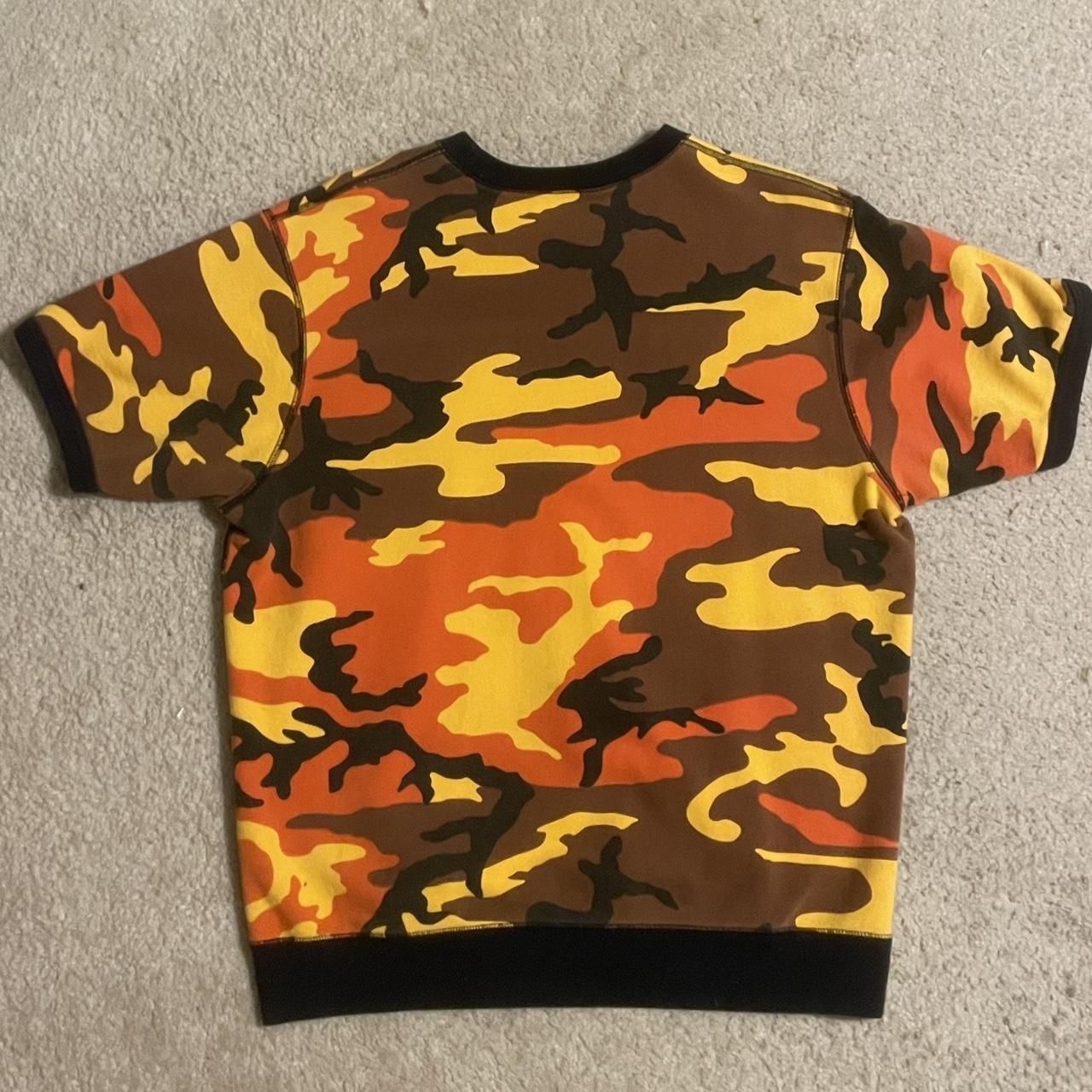 Supreme Intarsia Camo S/S outlets TopnOrange Camo size Large, NEW