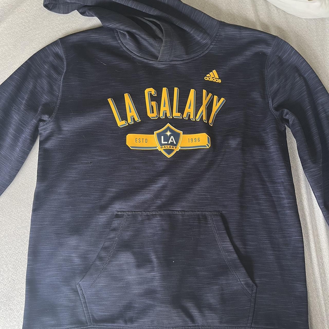 Adidas LA Galaxy Longsleeve Athletic Soccer Jersey - - Depop