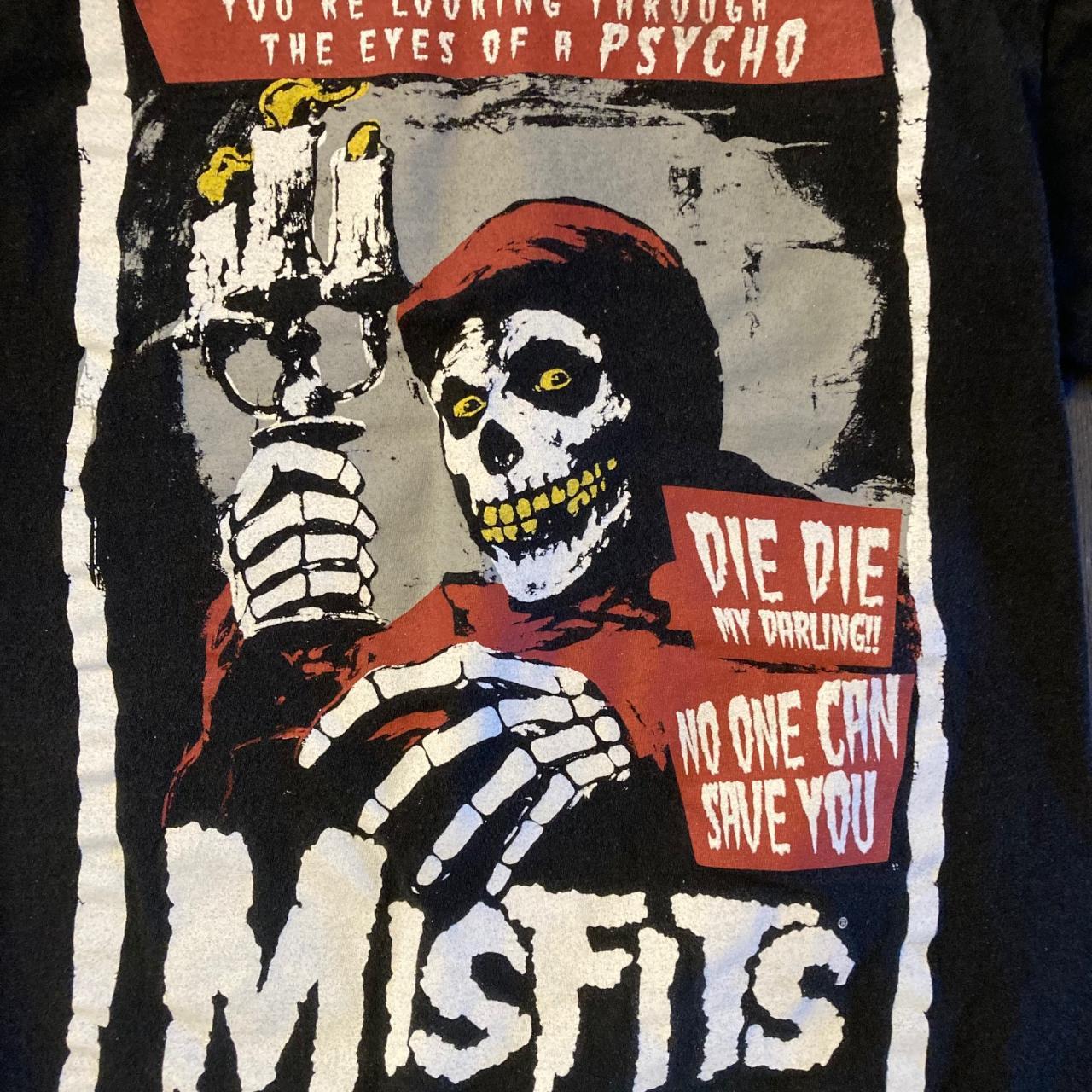 Misfits T American Psycho size Medium black T shirt... - Depop