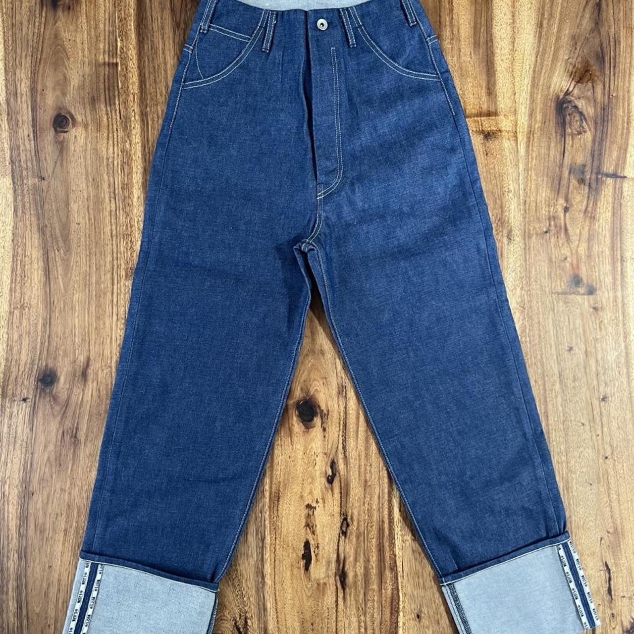 WESTOVERALLS 108B Roll up Straight Leg Denim - Size... - Depop