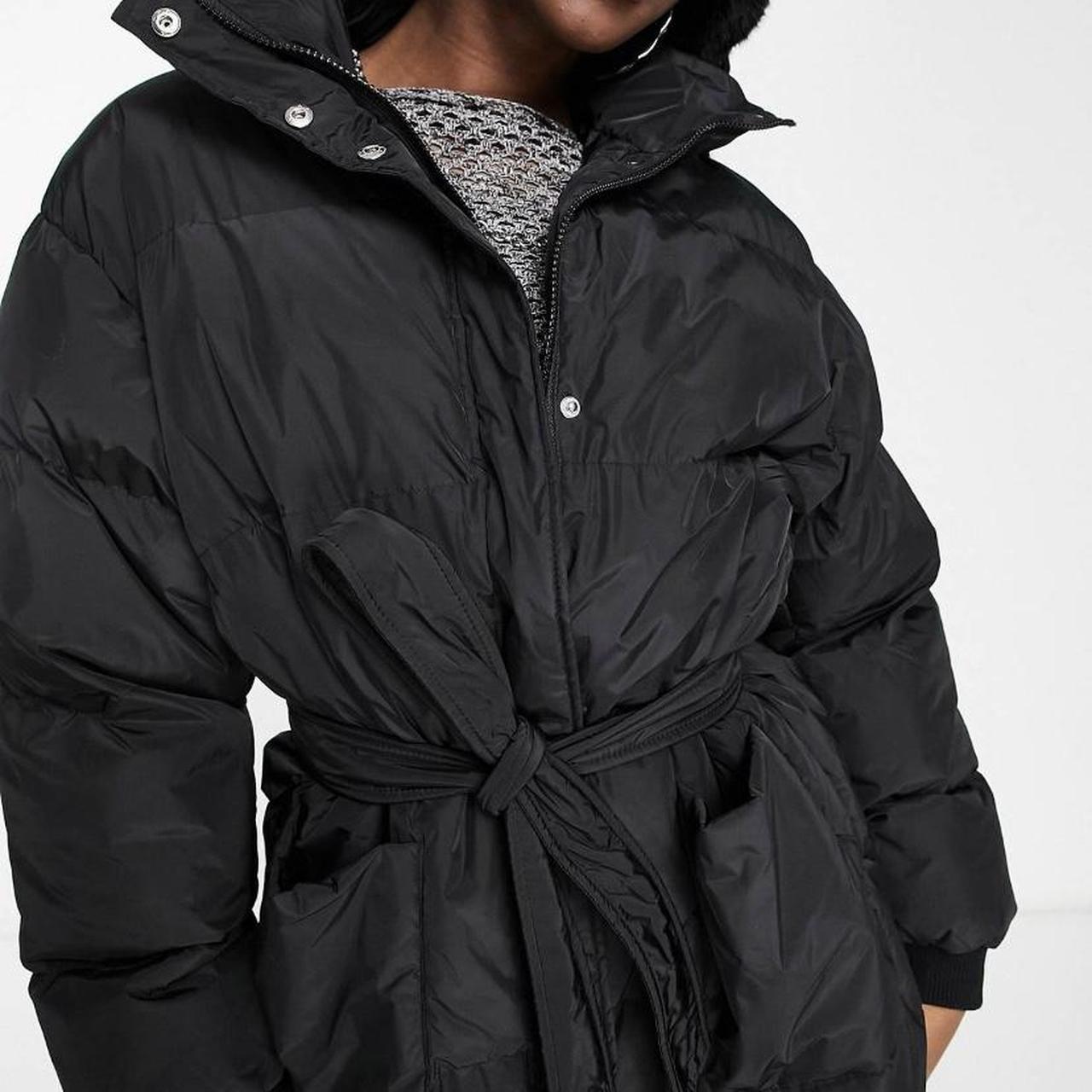 Collusion parka jacket 2025 in black