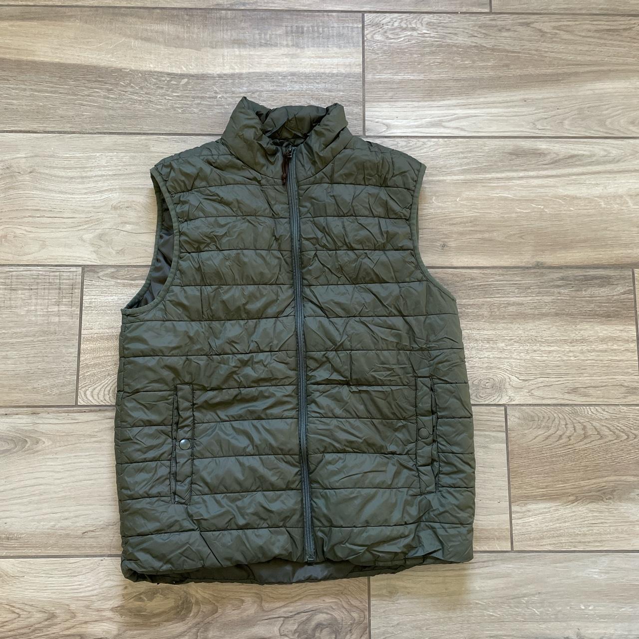 Men's Green Gilet | Depop